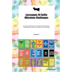Lacasapoo 20 Selfie Milestone Challenges Lacasapoo Milestones for Memorable Moments, Socialization, Indoor & Outdoor Fun, Training Volume 3