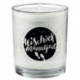 Harry Potter: Mischief Managed Glass Votive Candle