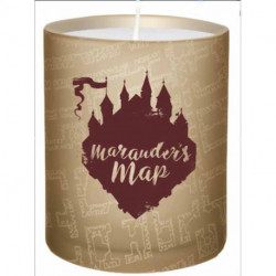 Harry Potter: Marauder's Map Glass Candle
