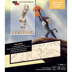 IncrediBuilds: Disney's The Lion King Book and 3D Wood Model: Exploring the Pride Lands