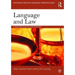 Language and Law: A resource book for students