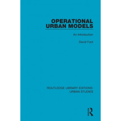 Operational Urban Models: An Introduction