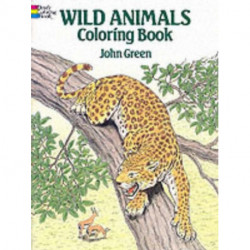 Wild Animals Coloring Book