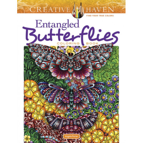Creative Haven Entangled Butterflies Coloring Book