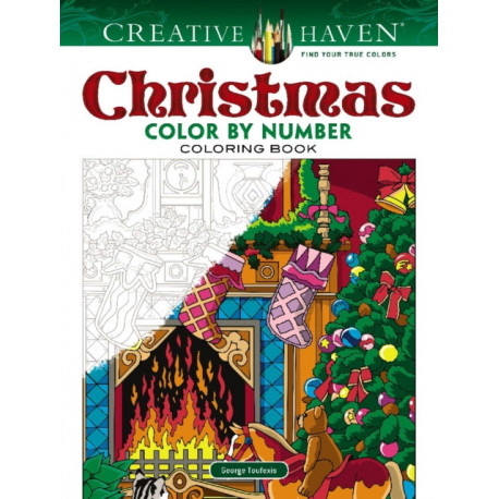 Creative Haven Christmas Color by Number