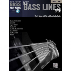 Best Bass Lines Ever: Bass Play-Along Volume 46