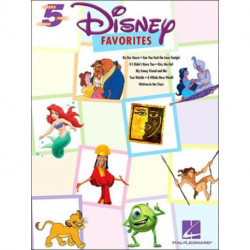 Disney Favorites - Five-Finger Piano: 8 Songs for Beginners