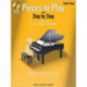 Pieces to Play - Book 3 with CD: Step By Step Pieces To Play - Book 3
