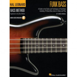 Funk Bass: Funk Bass (Book/Online Audio)