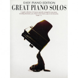 Great Piano Solos - the Black Book Easy Piano Ed.