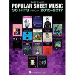 Popular Sheet Music - 30 Hits from 2015-2017: 30 Hits From 2015-2017