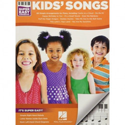 Kids' Songs - Super Easy Songbook: 60 Simple Arrangements for Piano