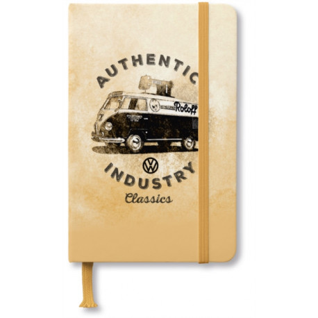 VW BULLI SMALL GREENJOURNAL