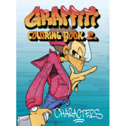 Graffiti Coloring Book 2: Characters
