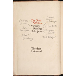 The Great William: Writers Reading Shakespeare
