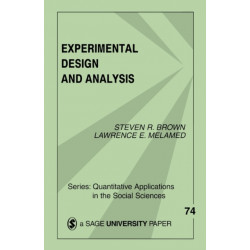 Experimental Design and Analysis