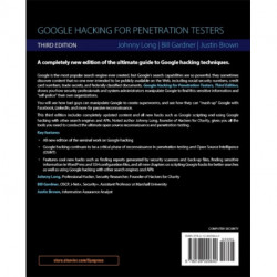 Google Hacking for Penetration Testers