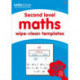 Second Level Wipe-Clean Maths Templates for CfE Primary Maths: Save Time and Money with Primary Maths Templates