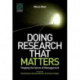 Doing Research That Matters: Shaping the Future of Management