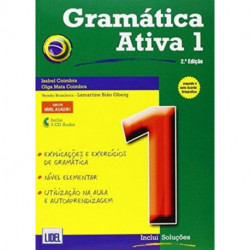 Gramatica Ativa 1 - Brazilian Portuguese course - with audio download: A1/A2/B1