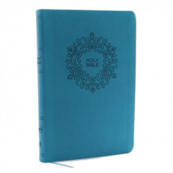 NKJV, Value Thinline Bible, Large Print, Turquoise Leathersoft, Red Letter, Comfort Print: Holy Bible, New King James Version