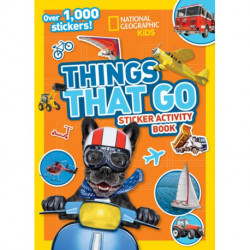 Things That Go Sticker Activity Book: Over 1,000 Stickers!