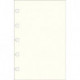 Filofax Pocket Notebook refill - plain paper white