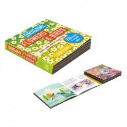 Origami Flowers and Birds: Paper Pack Plus 64-Page Book
