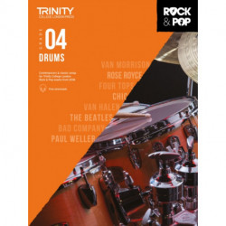 Trinity College London Rock & Pop 2018 Drums Grade 4