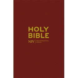 NIV Popular Burgundy Hardback Bible 20 copy pack