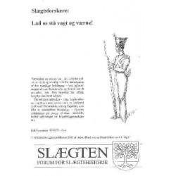 Slægtsforskere: Lad os stå vagt og værne