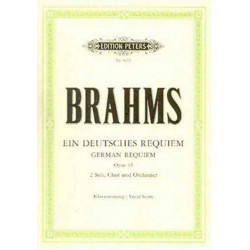 German Requiem Op. 45 (Vocal Score)