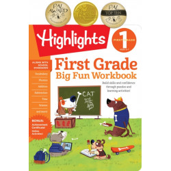 The First Grade Big Fun Workbook: 256-Page Activity Workbook for First Graders, Vocabulary, Math, Science and More