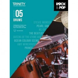 Trinity College London Rock & Pop 2018 Drums Grade 5