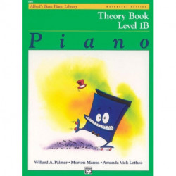 Alfred's Basic Piano Library Theory Book 1B: Universal Edition