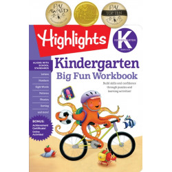 The Kindergarten Big Fun Workbook: Kindergarten Workbook With Learning Activities for School Prep and Readiness, Kindergarten Activity Book for Ages 5-6