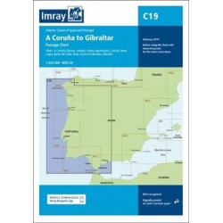 Imray Chart C19: A Coruna to Gibraltar