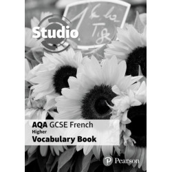Studio AQA GCSE French Higher Vocab Book (pack of 8)