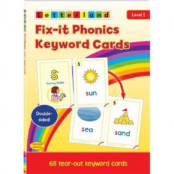 Fix-it Phonics - Level 1 - Keyword Cards (2nd Edition)