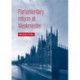 Parliamentary Reform at Westminster