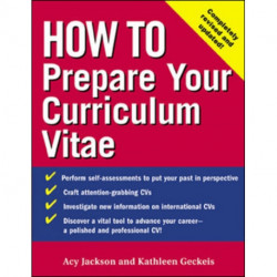 How to Prepare Your Curriculum Vitae