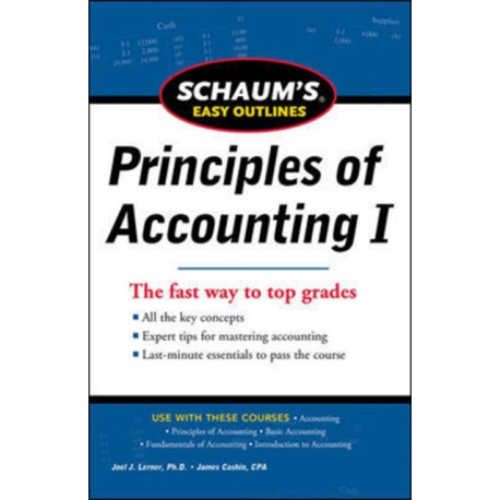 SCHAUM'S EASY OUTLINE OF PRINCIPLES OF ACCOUNTING