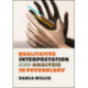 Qualitative Interpretation and Analysis in Psychology