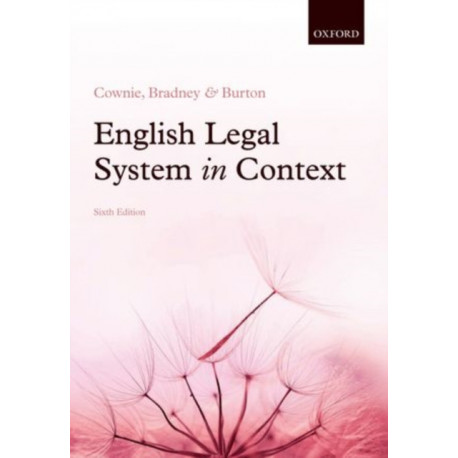 English Legal System in Context 6e