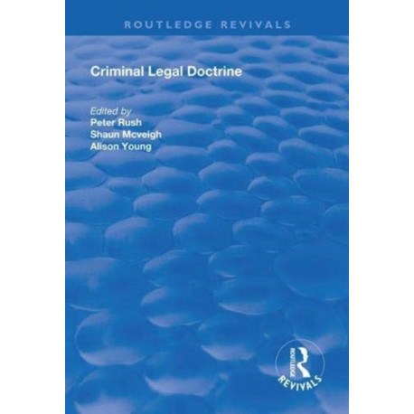 Criminal Legal Doctrine