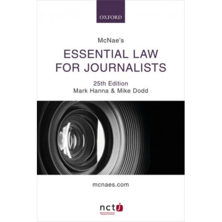 McNae's Essential Law for Journalists