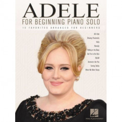 Adele for Beginning Piano Solo: 10 Favorites