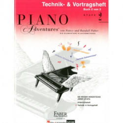Piano Adventures: Technik- & Vortragsheft Stufe 2