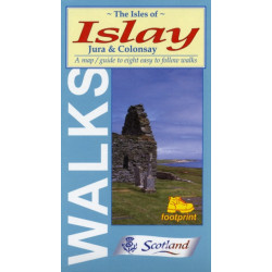 Isles of Islay, Jura and Colonsay: Map/guide to Eight Easy to Follow Walks