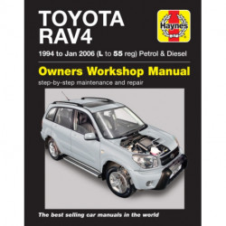 Toyota RAV4 Petrol & Diesel (94 - Jan 06) L to 55: 94-06
